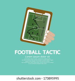 Football Tactic Vector Illustration