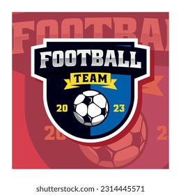 Football Team Badge logo Design