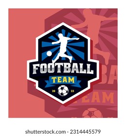 Football Team Badge logo Design