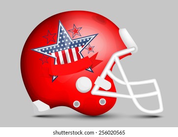 Football team helmet