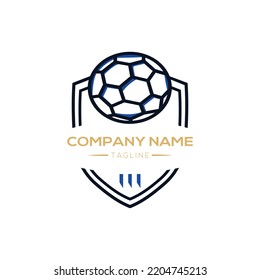 The Football team logo design looks like a law enforcement badge.  svg