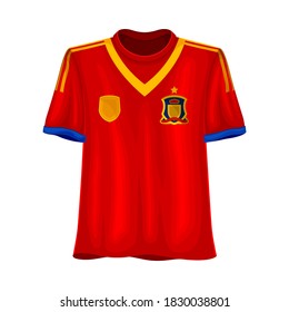 Football Team Sweatshirt as Sportive Clothing Vector Illustration
