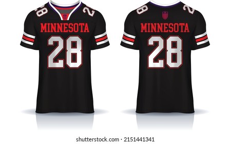 Football Team T-shirt design, easy to edit, football team, t-shirt, usa football, illustrator vector design, cloth, jersey, fashion