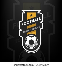 Football tournament logo.