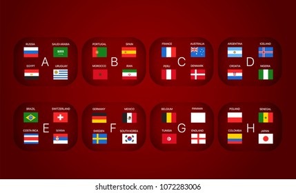 Football tournament scheme. Football infographic template