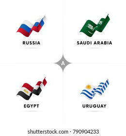 Football tournament table. Vector illustration.