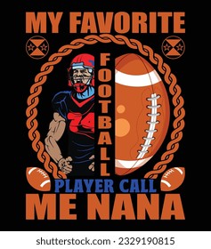 football tshart design vector art