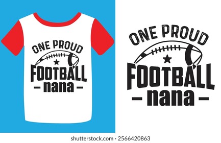 Football T-shirt Design, American Football T-shirt, Football Season Calligraphy Shirt, Football Quotes Graphic