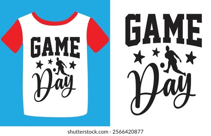 Football T-shirt Design, American Football T-shirt, Football Season Calligraphy Shirt, Football Quotes Graphic