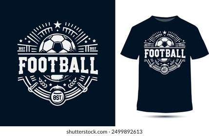 Football t-shirt design, American Football Vector design