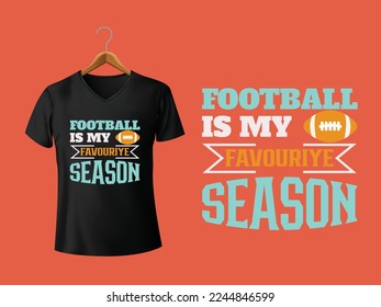 Football t-shirt design.

Item description:
⦁ High quality with 300 dpi.
⦁ 100% Print ready
⦁ Possible and easy to change the color.
