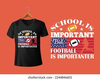 Football t-shirt design.

Item description:
⦁ High quality with 300 dpi.
⦁ 100% Print ready
⦁ Possible and easy to change the color.
