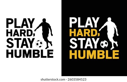 Football Tshirt Design, Soccer Sports Typography. Use for Shirt, mugs, stickers, cards, etc.