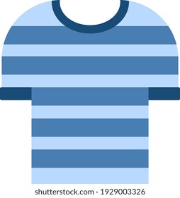 Football tshirt, illustration, vector on white background.