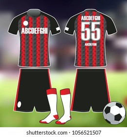 Football uniform - clothes for professional football player