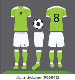 Football uniform vector design
