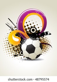 football vector artistic design