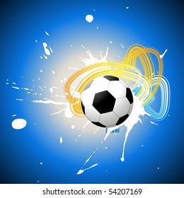 football vector artistic design illustration