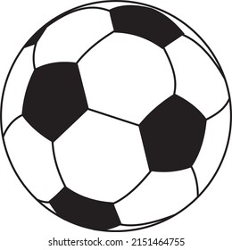 A football vector clip art