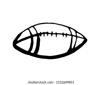 586 Black & White Clipart Football Images Images, Stock Photos ...