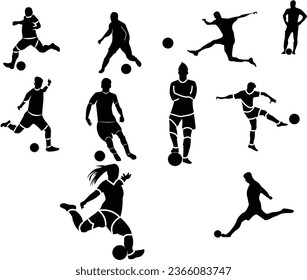 Football vector design: Dynamic graphics for sports enthusiasts and creative projects.