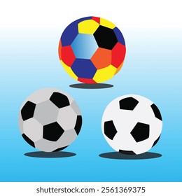 Football vector design icon, object, silhouette, background, club, illustration, football, 3d render, isolated, black, symbol, vector, goal, ball, sport, 