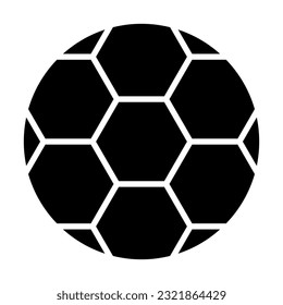 Football Vector Glyph Icon For Personal And Commercial Use.

