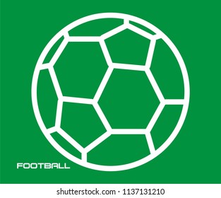 FOOTBALL VECTOR ICON