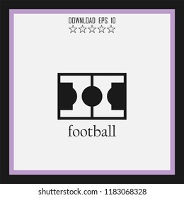 football vector icon