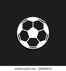 football - vector icon