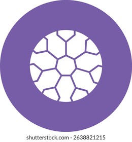Football vector icon. Can be used for printing, mobile and web applications.