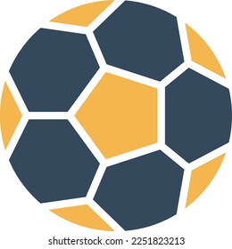 Football Vector icon, soccer flat icon, sport ball icon, handball icon, sport vector 
