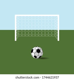 Football vector icon, soccerball, vector.