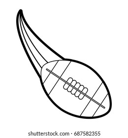 football vector illustration