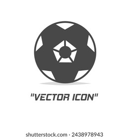 Football vector illustration icon. Template illustration design for business.