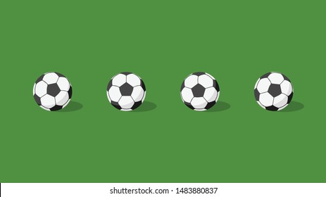 Question Mark Made Soccer Balls Stock Illustration 54258730