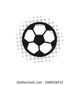 Football Vector Template Design Illustration Stock Vector (Royalty Free