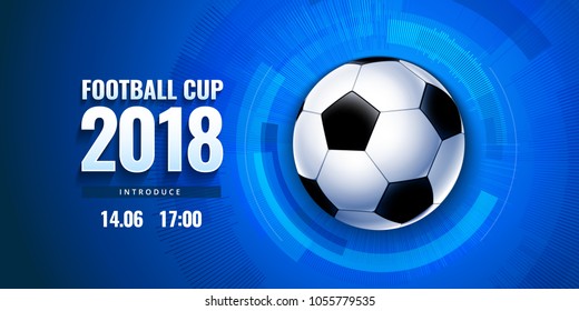 Football world cup Russia wallpaper, color championship pattern with modern and traditional elements, 2018 trend background, vector illustration