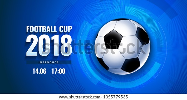 サッカーのw杯ロシアの壁紙 現代的なエレメントと伝統的なエレメントを持つ色のチャンピオンシップパターン 2018年のトレンド背景 ベクターイラスト のベクター画像素材 ロイヤリティフリー 1055779535