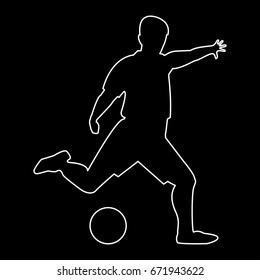 Footballer   icon .