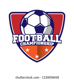 Soccer Logo American Logo Sports Stock Vector (Royalty Free) 1400801597 ...