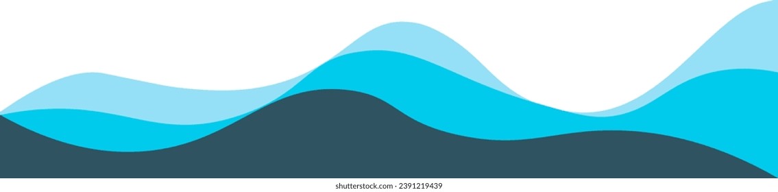 Footer Design Element Isolated Background