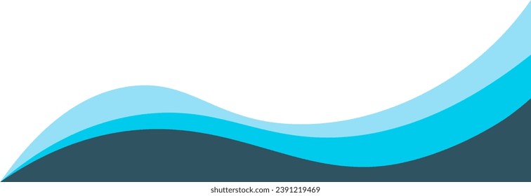 Footer Design Element Isolated Background