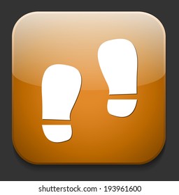 footprint button