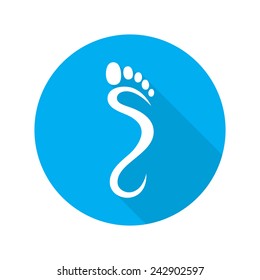 Footprint icon