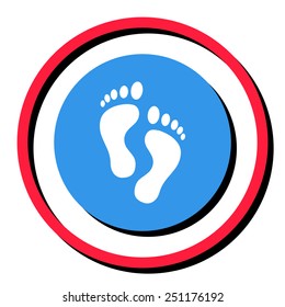 Footprint icon