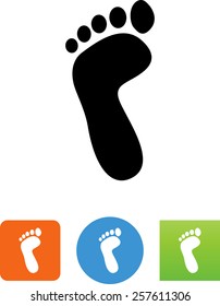 Footprint icon