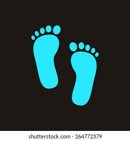 Footprint icon.