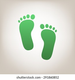 Footprint icon.