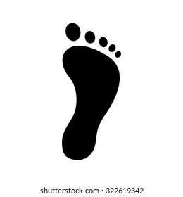 footprint icon.